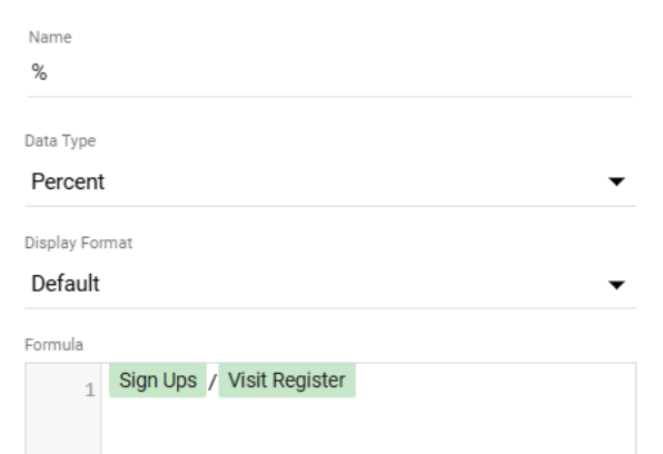 create a Calculated Metric create a Calculated Metric